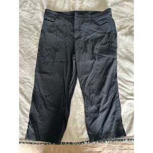 Eddie Bauer Women’s Outdoor Cargo Pants Size 14 | Black Utility Hiking Adventure